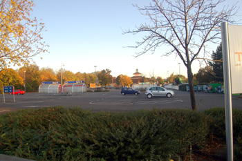 Tesco - the site of Morgan and Copmanys Works October 2008